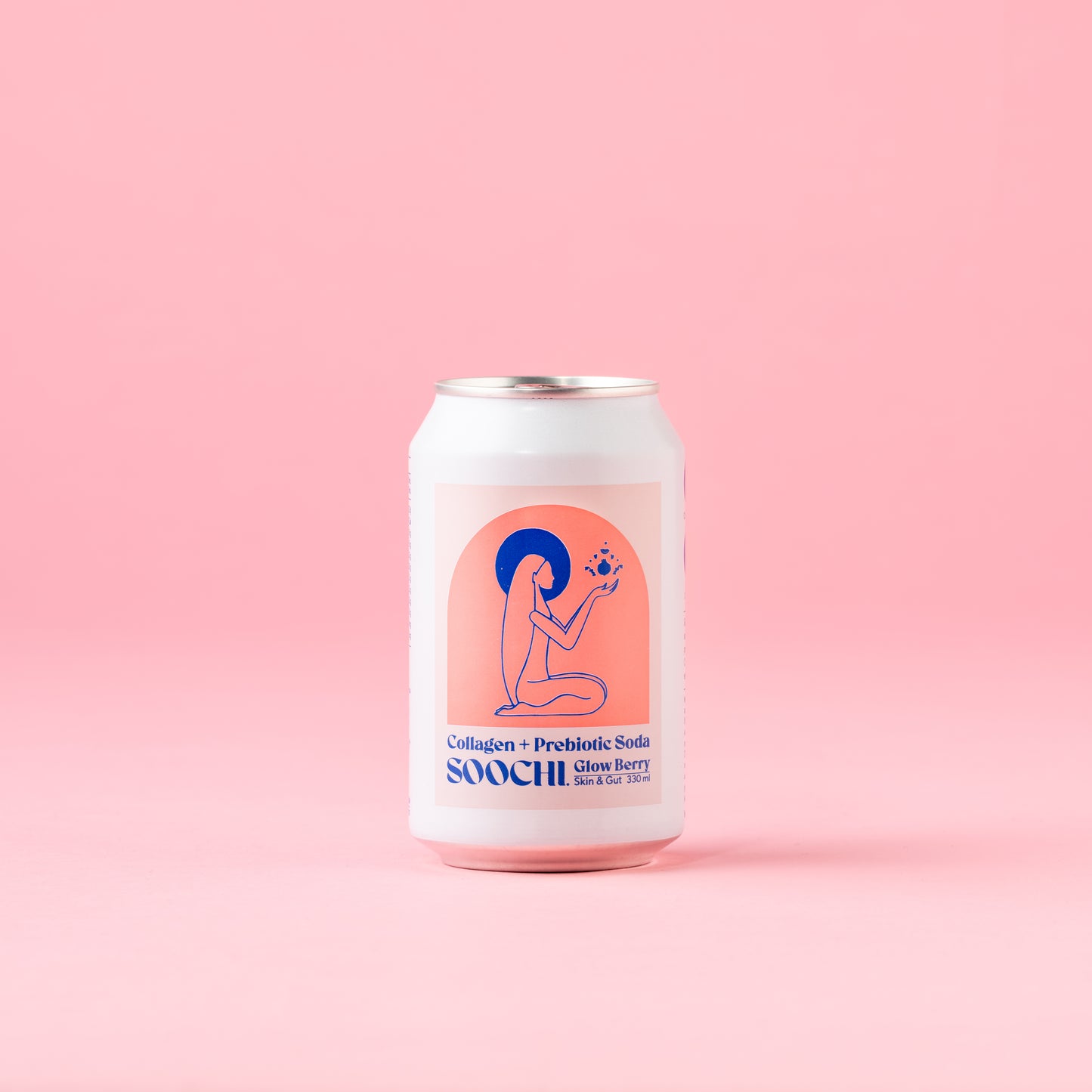 Soochi Drinks - Collagen + Prebiotic Soda - Glow Berry